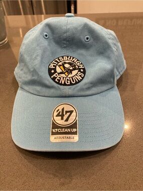 47 Light Blue Pittsburgh Penguins Baseball Cap